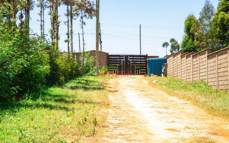 Residential Serviced Plot For Sale In A Controlled Gated Estate In Kikuyu, Lusigetti.