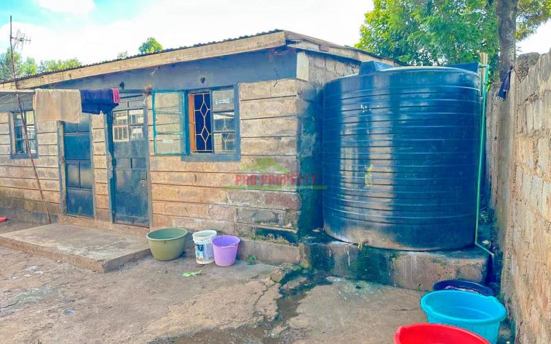 Developed Plot For Sale In Kikuyu, Thogoto Near The Southern Bypass.