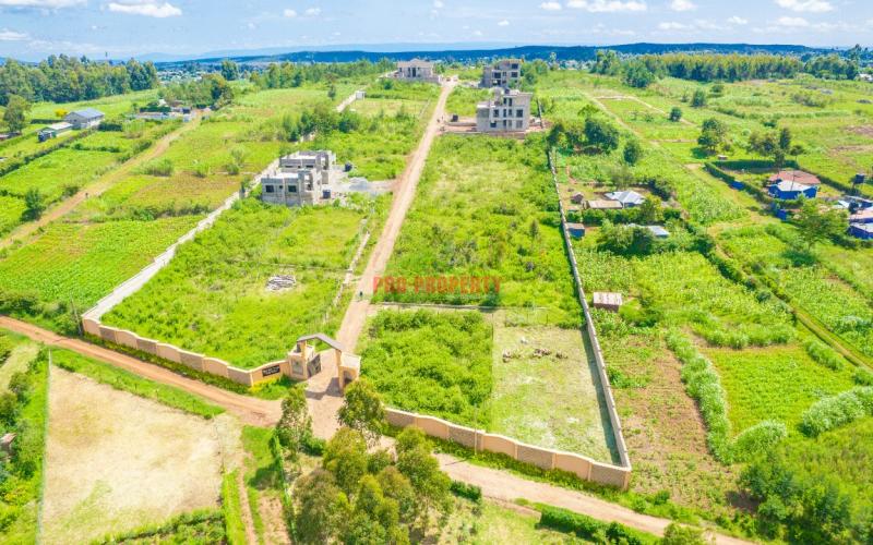 Residential Serviced Plot For Sale In A Controlled Gated Estate In Kikuyu, Lusigetti.