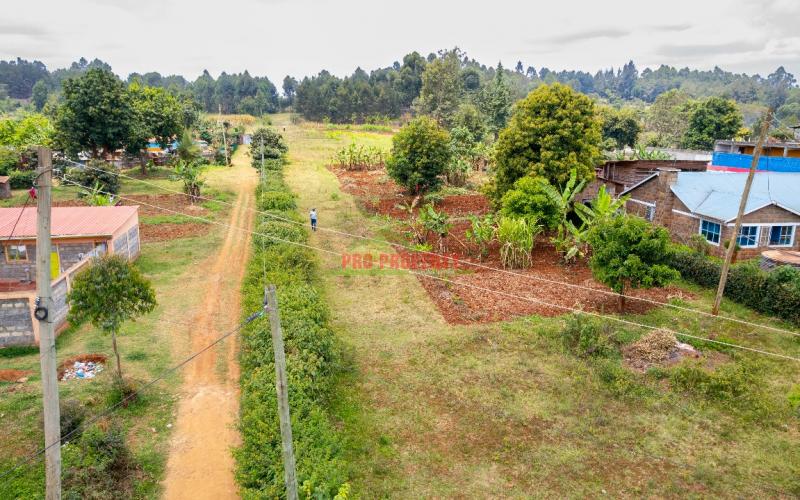 Prime Residential Plot For Sale In Kikuyu, Gikambura - Jambu Tv.