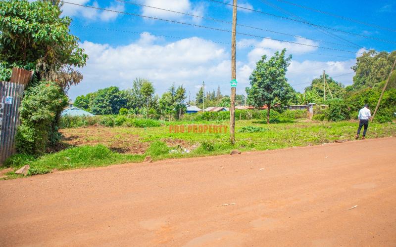 Prime Commercial Plot Touching Tarmac for Sale in Kikuyu, Gikambura