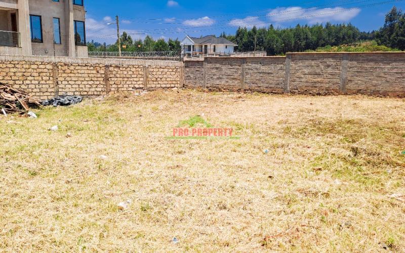 Residential Serviced Plot For Sale In A Controlled Gated Estate In Kikuyu, Lusigetti.