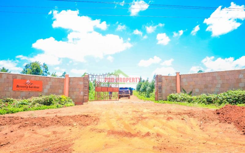 Prime Residential Plots For Sale in Gikambura, Beverly Gardens 1 (Gated community).