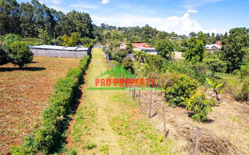 Prime Residential Plot For Sale In Kikuyu, Migumoini