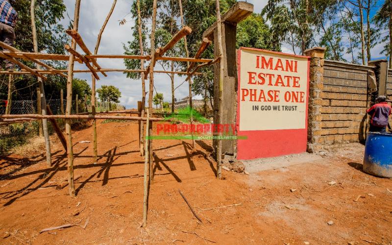Prime Ready To Build Residential Plots For Sale In Kikuyu, Kamangu (gated Community Concept)