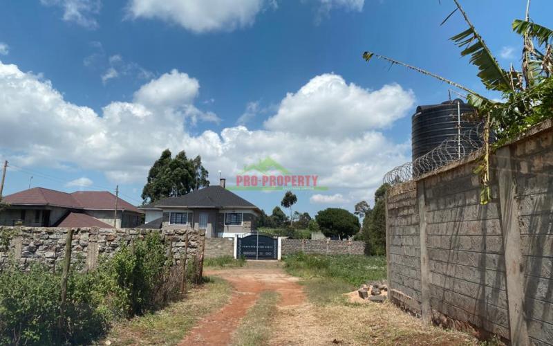 Residential Plot For Sale In Kikuyu, Gikambura.