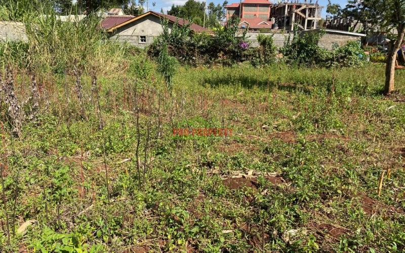 Prime Commercial Plot For Sale In Kikuyu,gitaru.