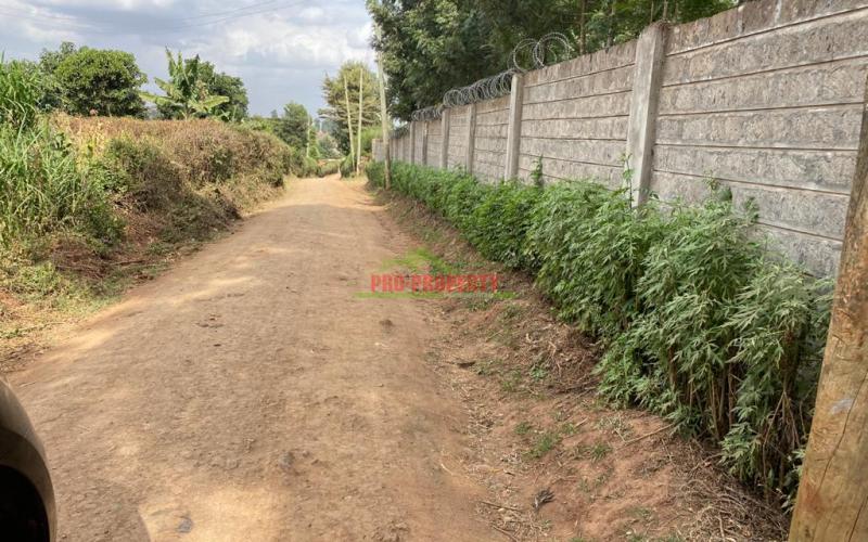 Prime Plot For Sale In Thogoto