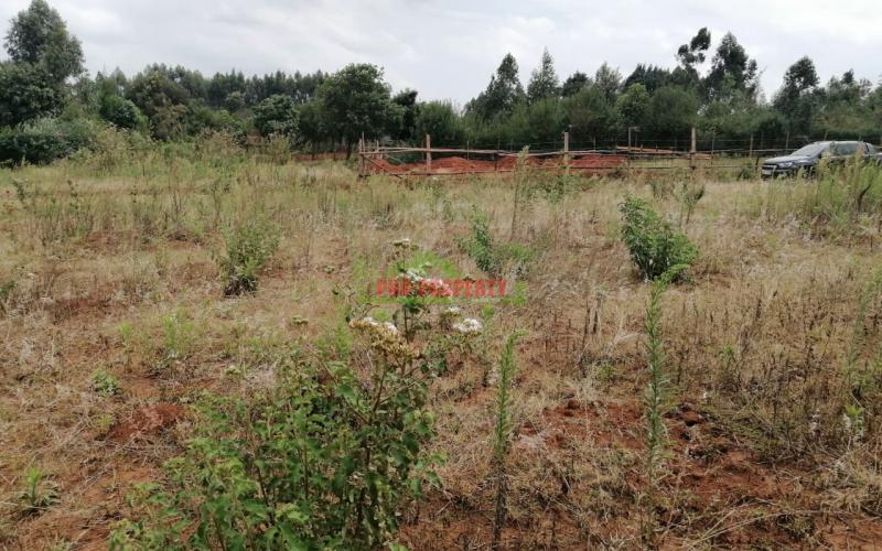 Prime Vacant Land For Sale In Kamangu Kikuyu