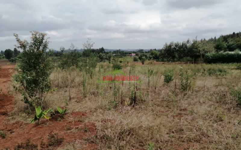 Prime Vacant Land For Sale In Kamangu Kikuyu