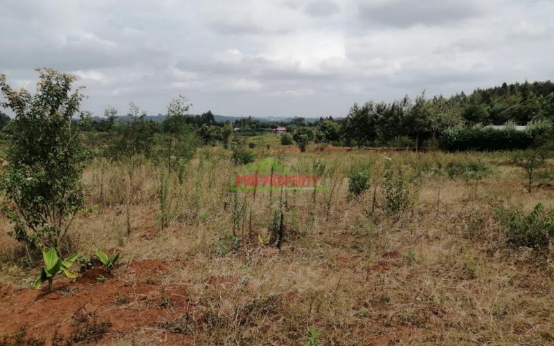 Prime Vacant Land For Sale In Kamangu Kikuyu