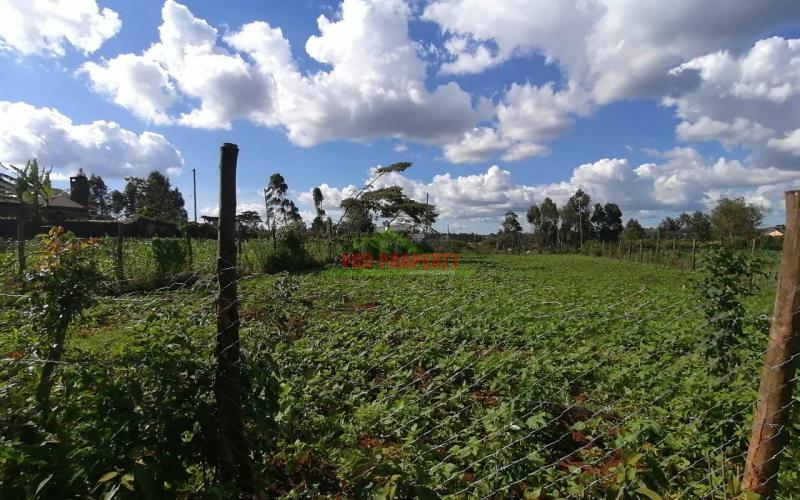 Residential Plot For Sale In Kikuyu, Gikambura.