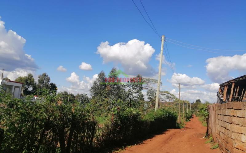 Residential Plot For Sale In Kikuyu, Gikambura.