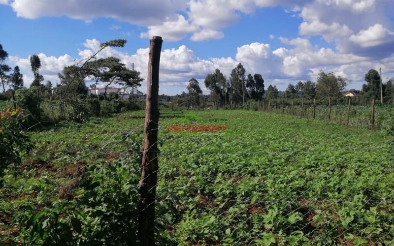 Residential Plot For Sale In Kikuyu, Gikambura.