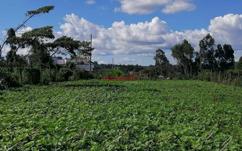 Residential Plot For Sale In Kikuyu, Gikambura.
