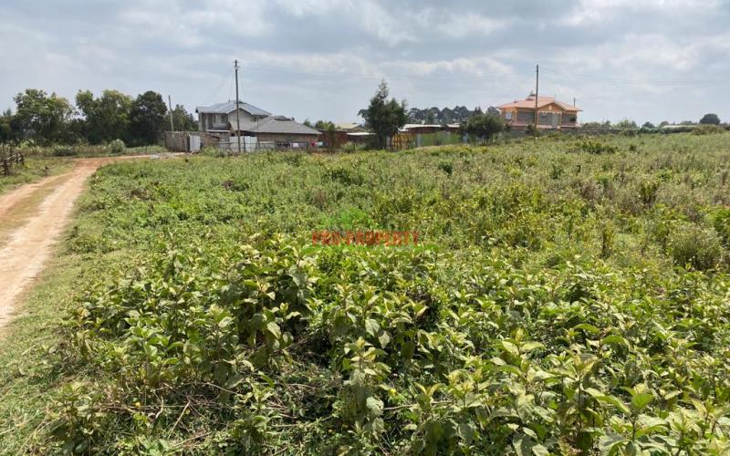 0.05 Ha Plot For Sale  In Limuru, Mutarakwa.