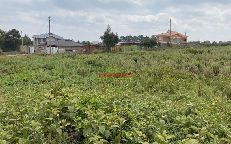 0.05 Ha Plot For Sale  In Limuru, Mutarakwa.