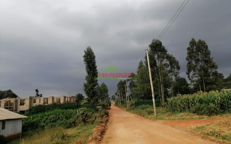 Plot For Sale In Kikuyu, Gikambura.