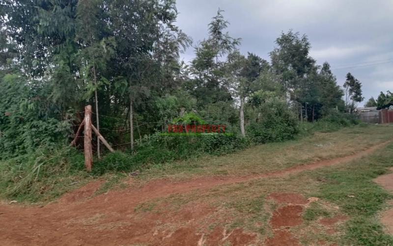 Plot For Sale In Kikuyu, Gikambura.