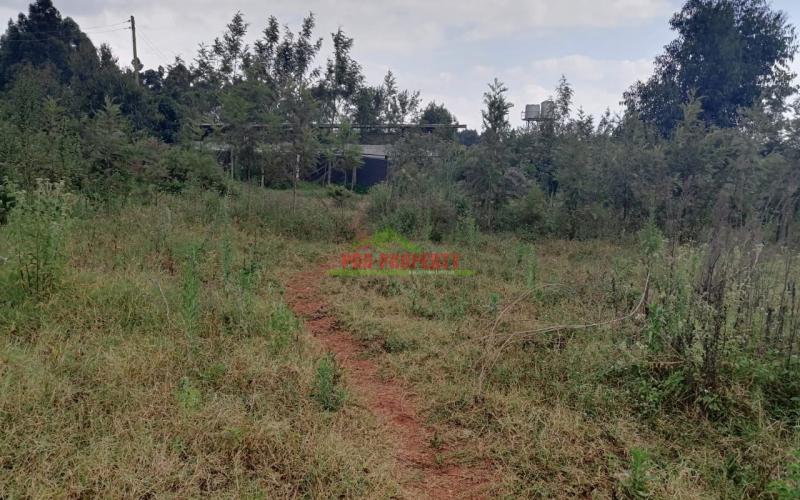 Plot For Sale In Kikuyu, Gikambura.