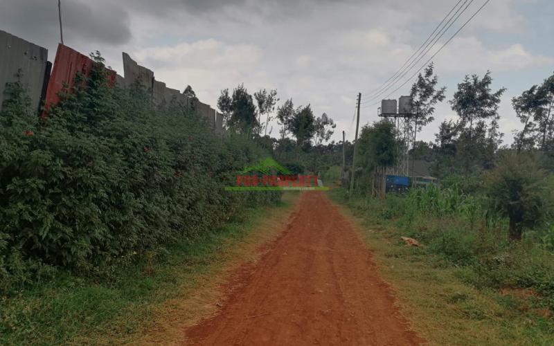 Plot For Sale In Kikuyu, Gikambura.
