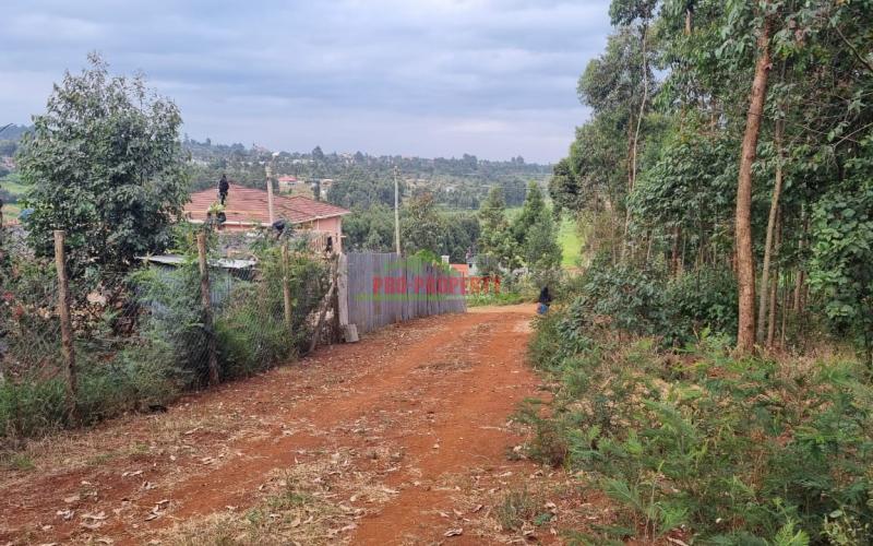 50 X100 Ft Plot For Sale In Kikuyu, Gikambura.
