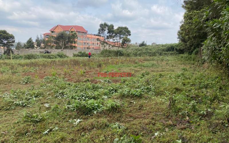 Prime Commercial Plot For Sale In Limuru Town.