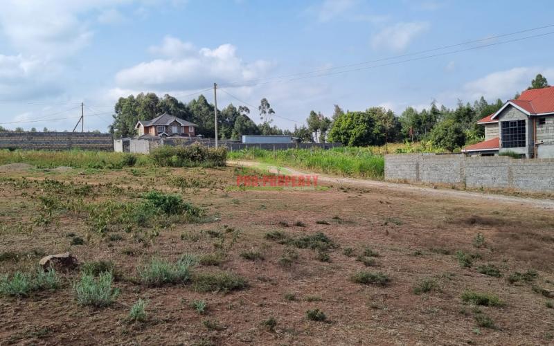 1/4 Acre Plot For Sale In Kikuyu, Kamangu.