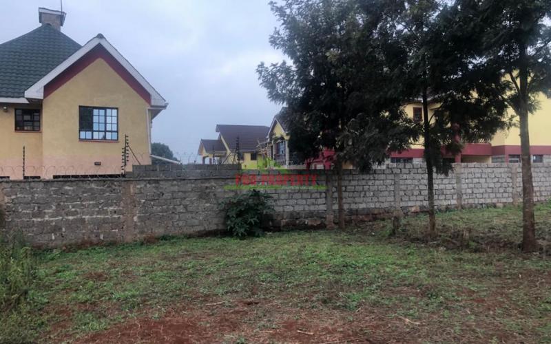 Amazing Residential Plot For Sale In Kikuyu, Thogoto.
