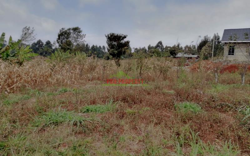 Land For Sale In Kikuyu, Gikambura.