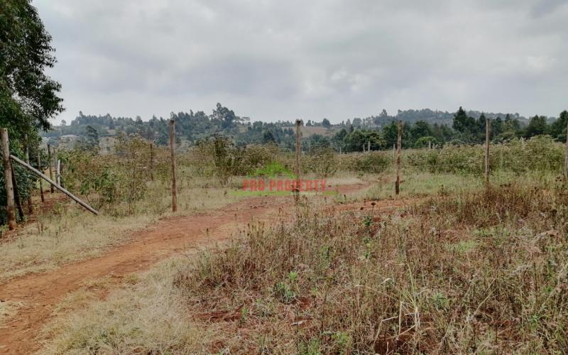 0.1 Ha Land For Sale In Kikuyu, Kamangu.