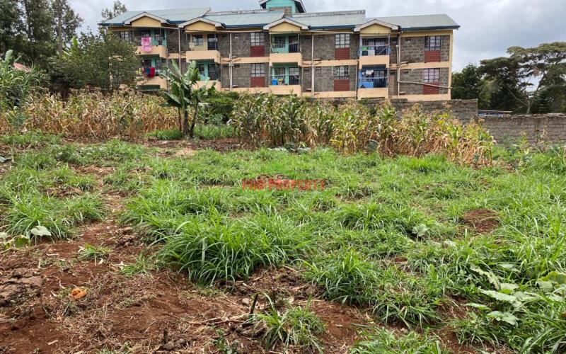 Prime Commercial Plot For Sale In Kikuyu, Thogoto.