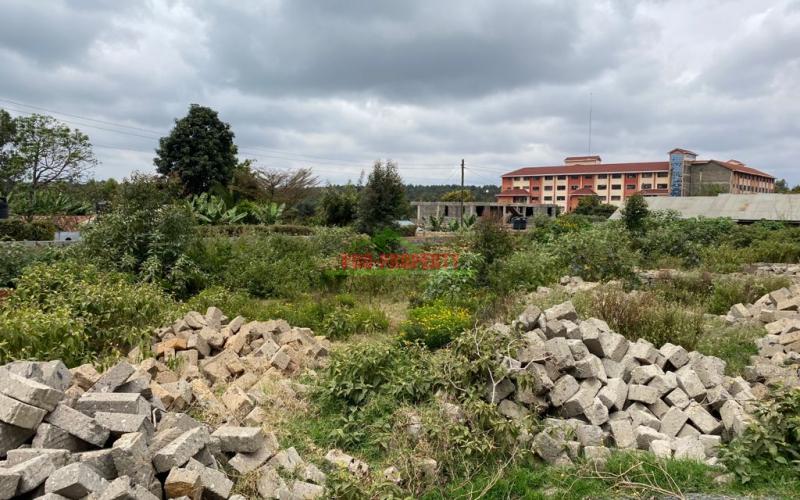 Prime Commercial Plot For Sale In Kikuyu, Thogoto.