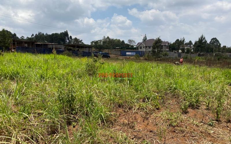 Land For Sale Touching Tarmac In Kikuyu, Kamangu.