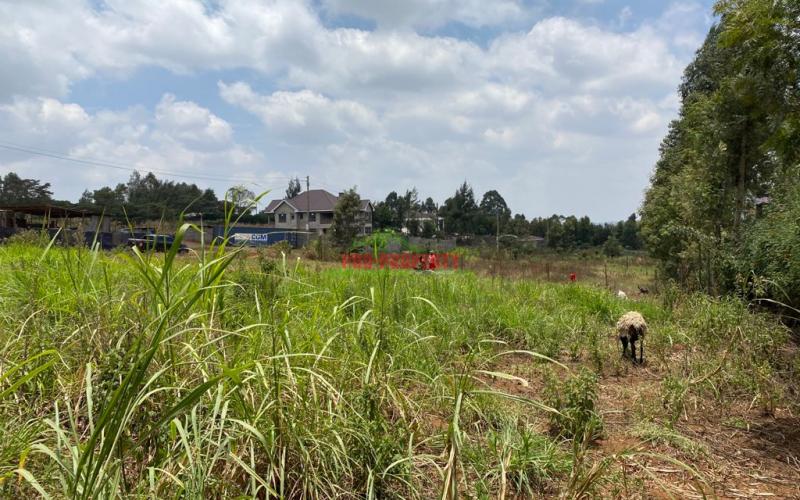 Land For Sale Touching Tarmac In Kikuyu, Kamangu.