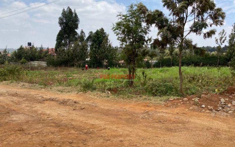 Land For Sale Touching Tarmac In Kikuyu, Kamangu.