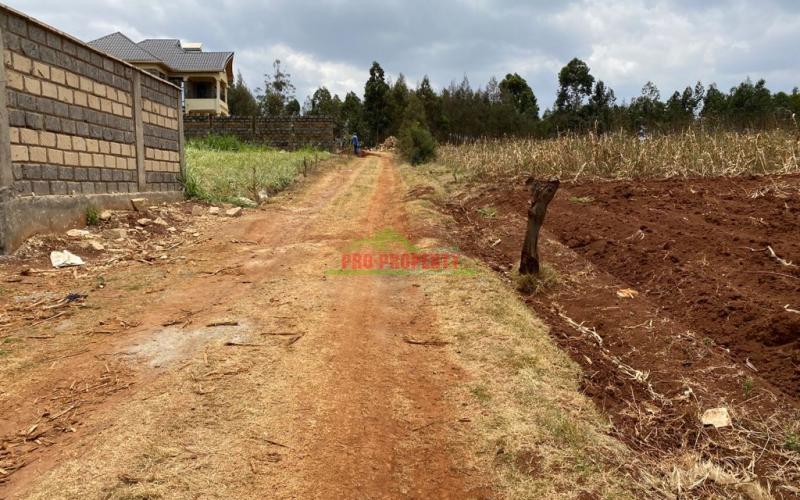Residential Plot For Sale In Kikuyu, Gikambura.