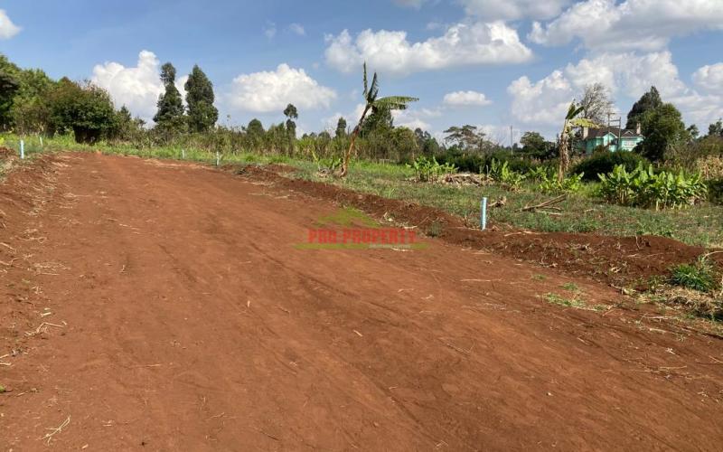 Residential Plots For Sale In Kikuyu Muguga Kerwa.