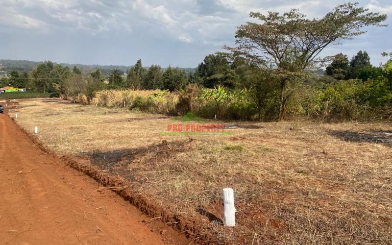 Prime Residential Plots For Sale In Kikuyu, Kamangu (migumoini Area).