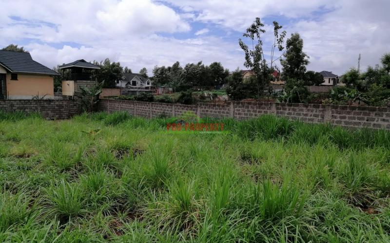 Prime Plot For Sale In Kikuyu, Thogoto.