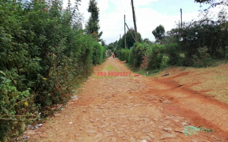 Prime Plot For Sale In Kikuyu, Gikambura.
