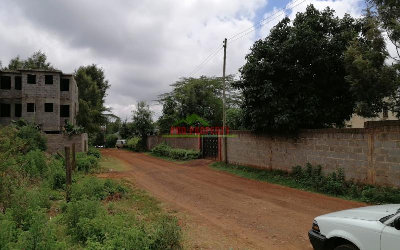 Prime Plot For Sale In Kikuyu, Thogoto.