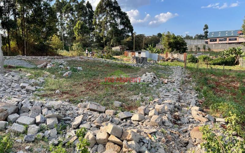 Prime Plot For Sale In Kikuyu, Gikambura.