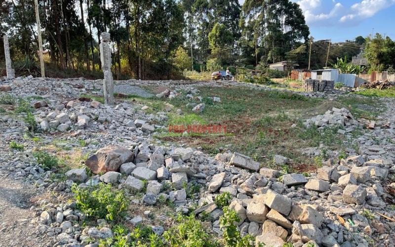 Prime Plot For Sale In Kikuyu, Gikambura.