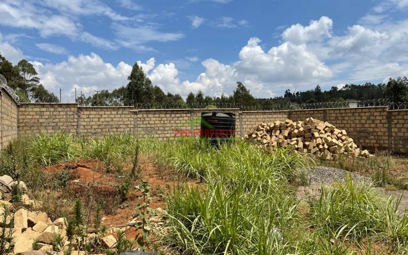 Developed Residential Plot For Sale In Kikuyu, Gikambura.