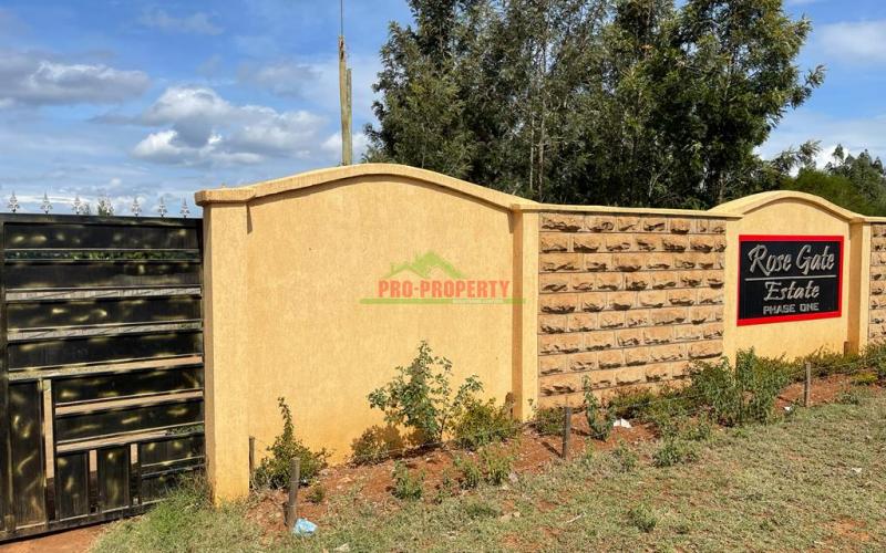 Residential Serviced Plot For Sale In A Controlled Gated Estate In Kikuyu, Lusigetti.