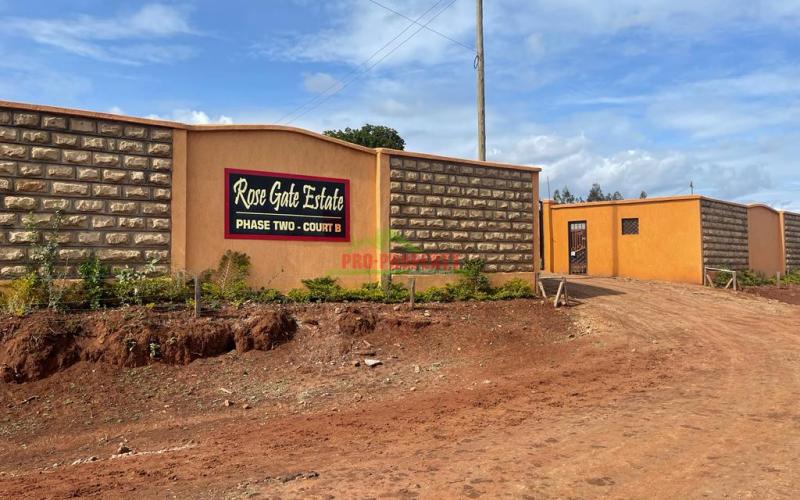 Residential Serviced Plots For Sale In A Controlled Gated Estate In Kikuyu, Lusigetti.