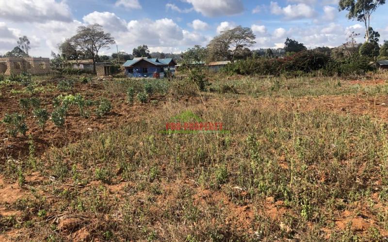 Prime Plot For Sale In Lusigetti Kikuyu.