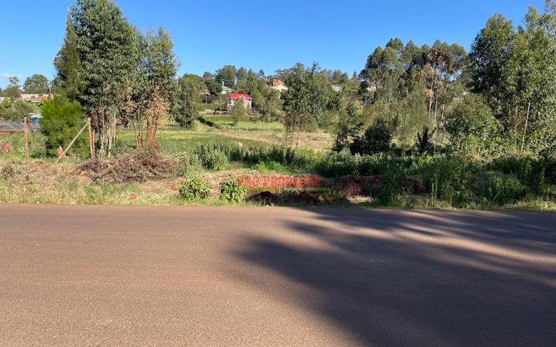 Prime Plot For Sale Touching Tarmac In Kikuyu, Ondiri.