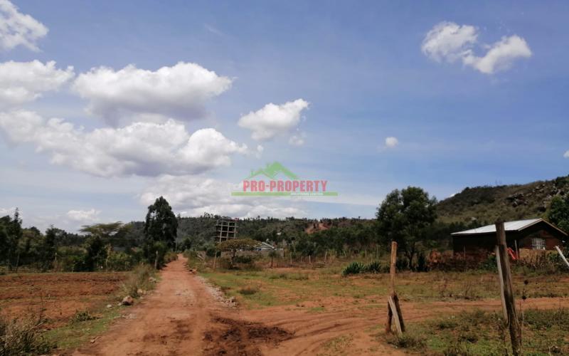 Plot For Sale In Kikuyu, Lusigetti.